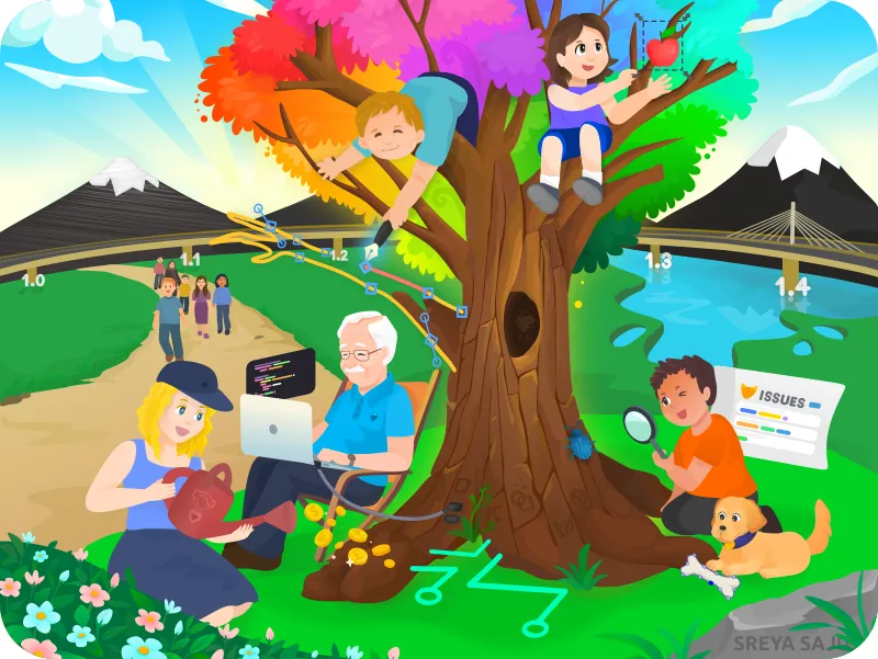 Flourishing Inkscape by Sreya Saju, CC-By-SA 4.0